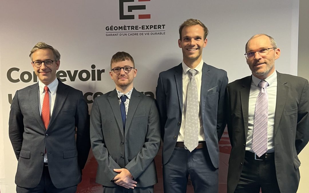 2 nouveaux Géomètres-Experts